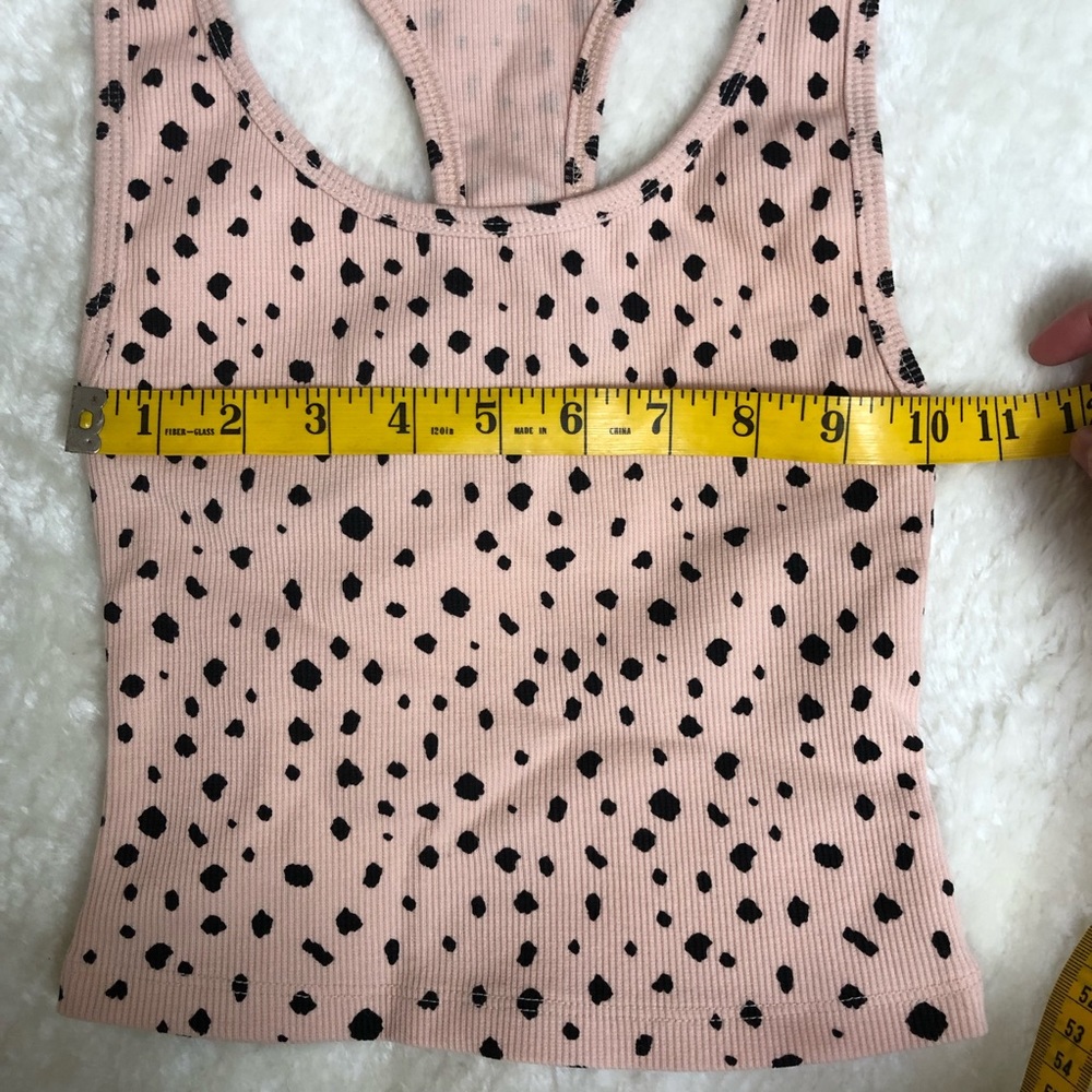 NWT Forever21 active pink cheetah crop tank (XS) - Picture 5 of 8